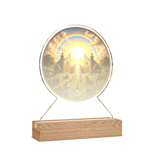 YASSI Personalized Pet Memorial LED Night Light
