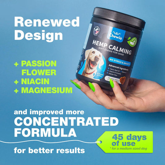 Yassi Calming Hemp Oil Chews for Dogs