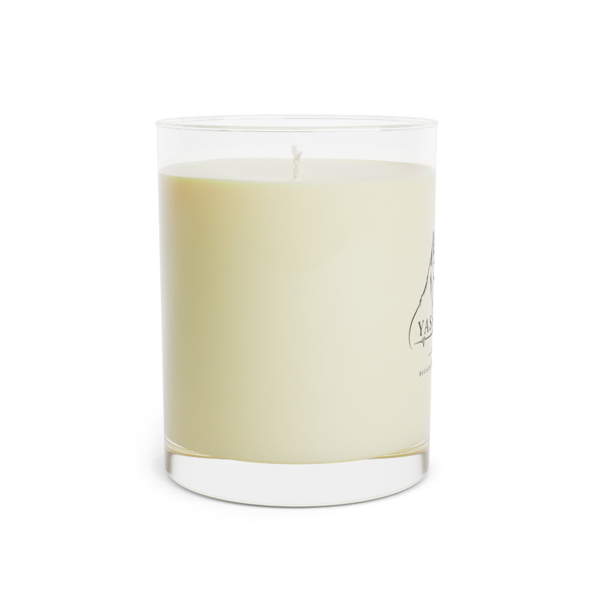 YASSI CART Heaven Scent Memorial Glass Candle — 11 oz
