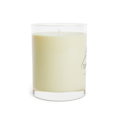 YASSI CART Heaven Scent Memorial Glass Candle — 11 oz