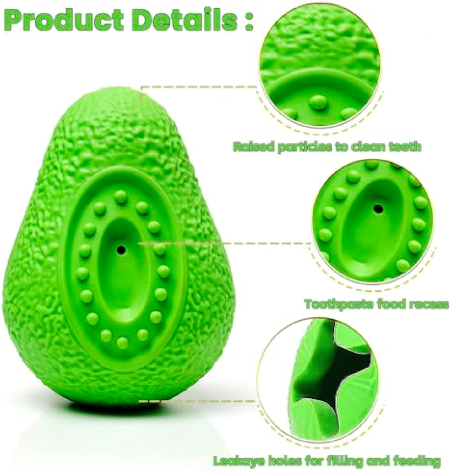Yassi Indestructible treat dispenser