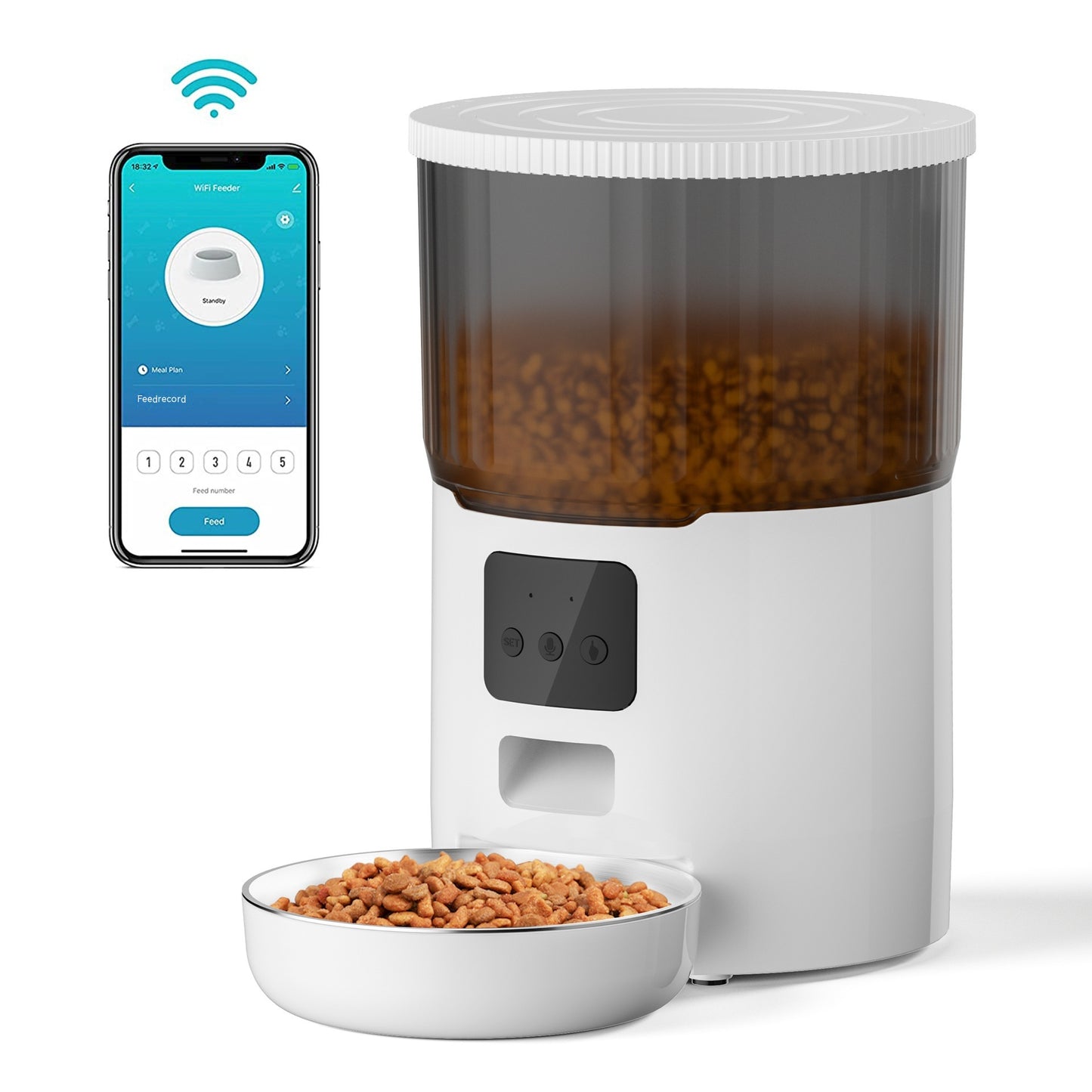 Yassi Cat Smart Dog Automatic Pet Feeder