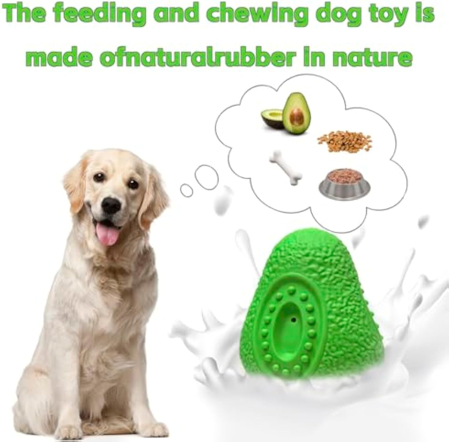 Yassi Indestructible treat dispenser