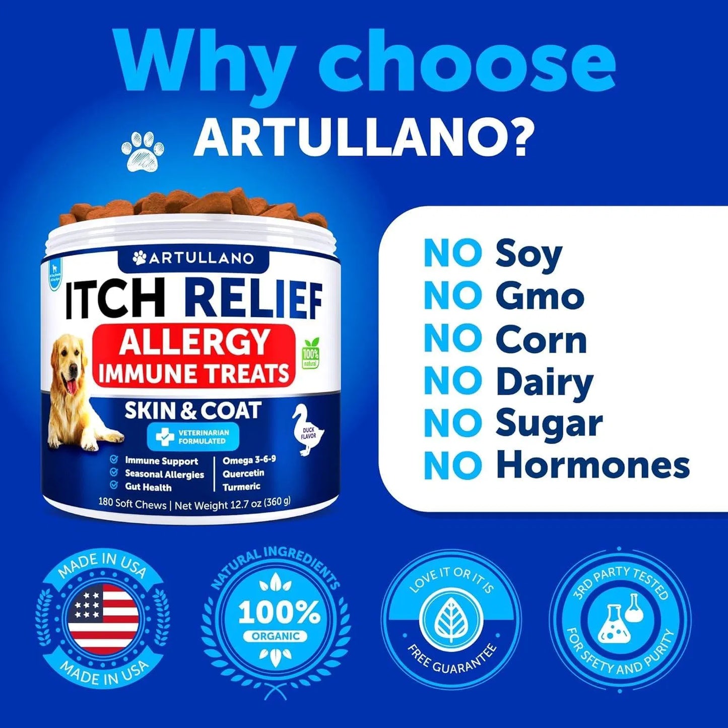 Yassi allergy and immune chews