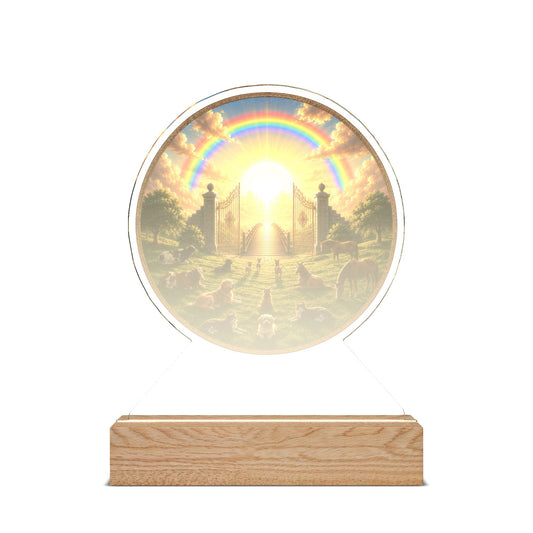 YASSI Personalized Pet Memorial LED Night Light