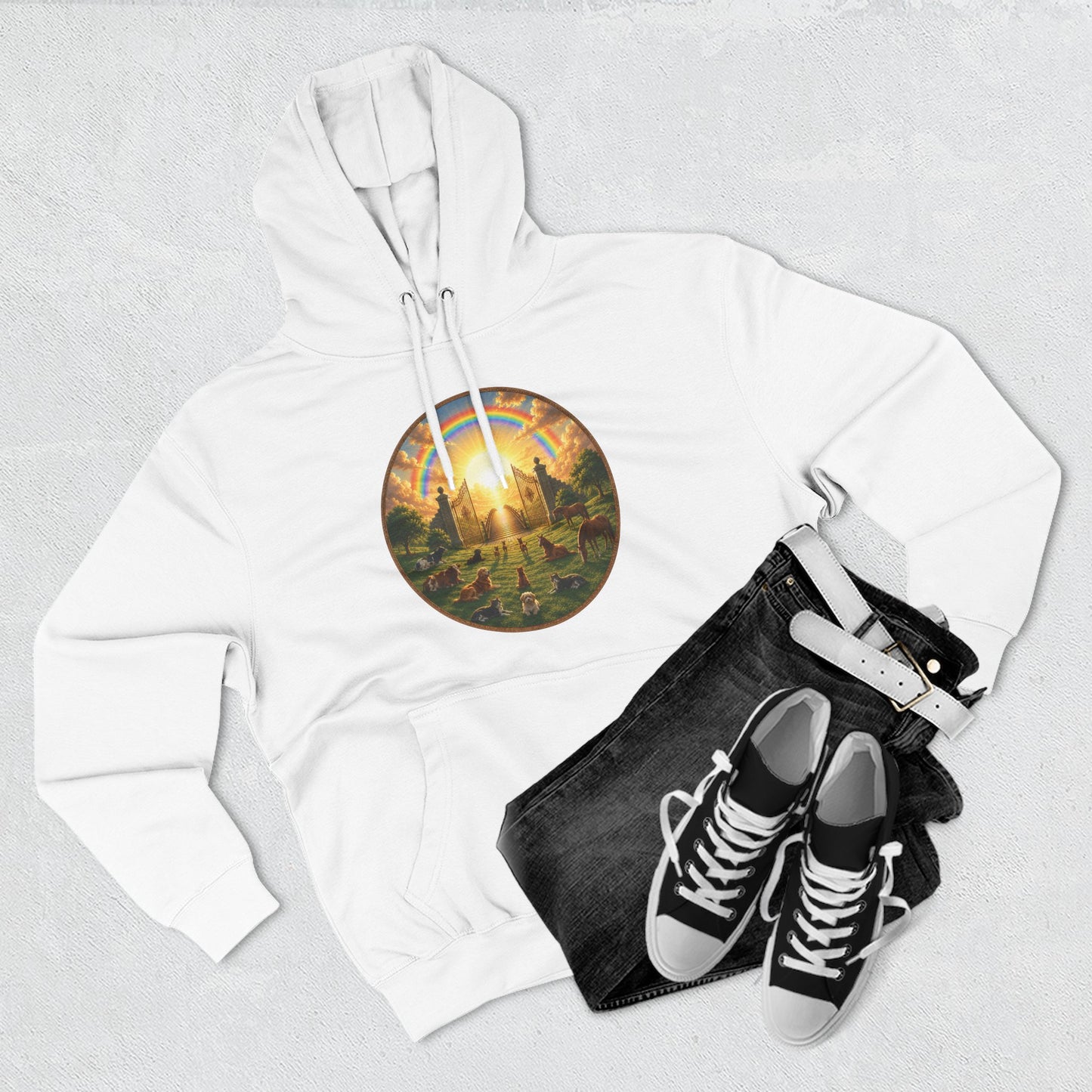 YASSI Pet Lifeline Logo Hoodie, Cat & Dog Pullover