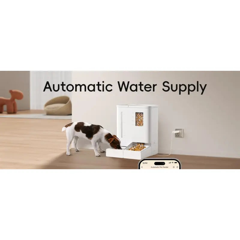 YASSI WiFi Automatic Smart Pet Feeder - App Controlled Timed Dog & Cat Food Dispenser